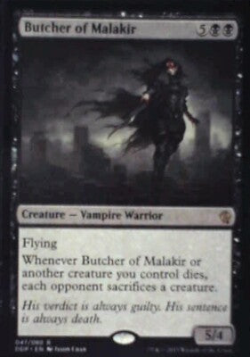 Butcher of Malakir - Duel Decks: Zendikar vs. Eldrazi: #47, MTG Nm R202