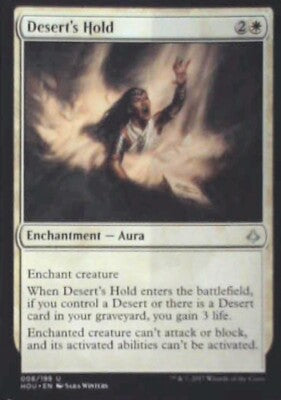 Desert's Hold - Hour of Devastation: #8, Magic: The Gathering Nm R233