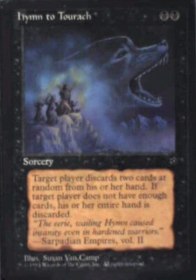 Hymn to Tourach (Wolf) - Fallen Empires: #38a, Magic: The Gathering Nm R109