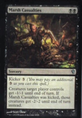 Marsh Casualties - Duel Decks: Jace vs. Vraska: #69, Magic: The Gathering Nm R27