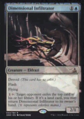 Dimensional Infiltrator - Oath of the Gatewatch: #44, MTG Nm R151
