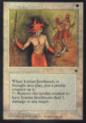 Icatian Javelineers (Kirschner) - Fallen Empires: #8c, MTG Nm R83