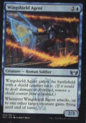 Wingshield Agent - Streets of New Capenna: #64, Magic: The Gathering Nm R84