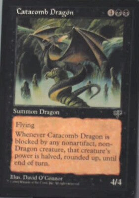 Catacomb Dragon - Mirage: #112, Magic: The Gathering Lp R112