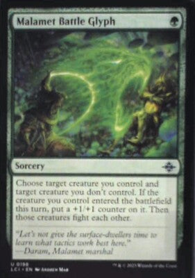 Malamet Battle Glyph - The Lost Caverns of Ixalan: #198, MTG Nm R183