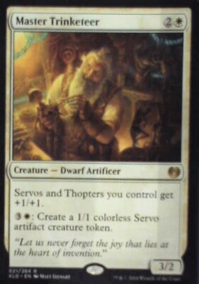 Master Trinketeer - Kaladesh: #21, Magic: The Gathering Nm R141