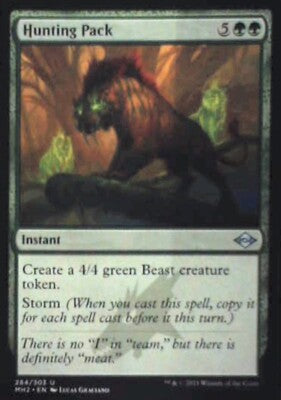 Hunting Pack - Modern Horizons 2: #284, Magic: The Gathering Nm R29