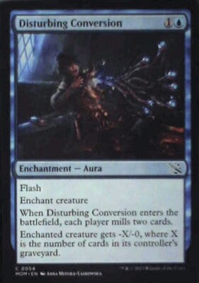 Disturbing Conversion - March of the Machine: #54, Magic: The Gathering Nm R230