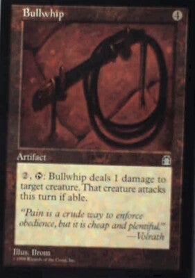 Bullwhip - Stronghold: #132, Magic: The Gathering Lp R112