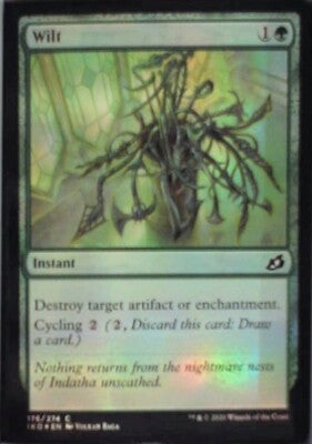 Wilt - Ikoria: Lair of Behemoths: #176, Magic: The Gathering - Foil Nm R248