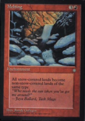 Melting - Ice Age: #201, Magic: The Gathering Nm R83