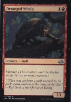 Deranged Whelp - Eldritch Moon: #125, Magic: The Gathering Lp R209