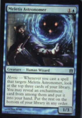 Meletis Astronomer - Born of the Gods: #43, Magic: The Gathering Nm R111