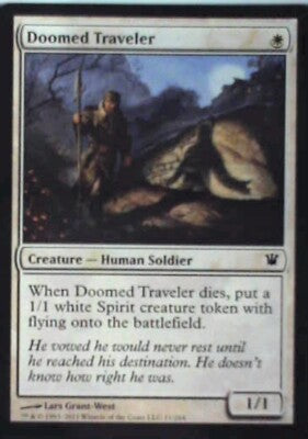 Doomed Traveler - Innistrad: #11, Magic: The Gathering Nm R101