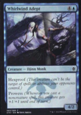 Whirlwind Adept - Khans of Tarkir: #63, Magic: The Gathering Nm R240