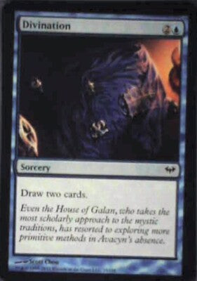 Divination - Dark Ascension: #35, Magic: The Gathering Nm R204