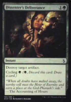 Dissenter's Deliverance - Amonkhet: #164, Magic: The Gathering Nm R130