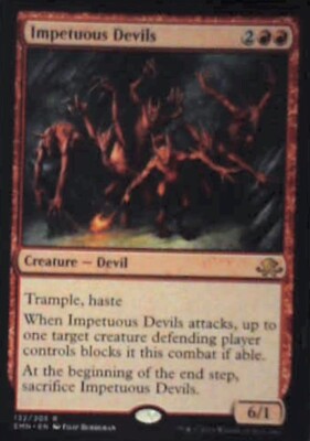 Impetuous Devils - Eldritch Moon: #132, Magic: The Gathering Nm R153