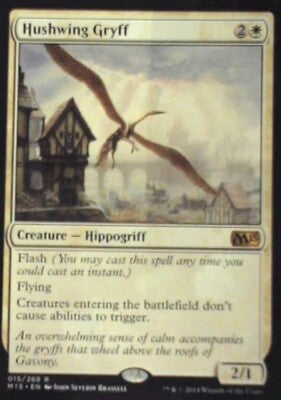 Hushwing Gryff - Magic 2015 (M15): #15, Magic: The Gathering Nm R233