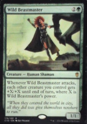 Wild Beastmaster - Commander 2016: #176, Magic: The Gathering Lp R209