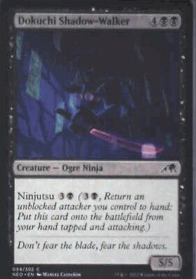 Dokuchi Shadow-Walker - Kamigawa: Neon Dynasty: #94, MTG Nm R130