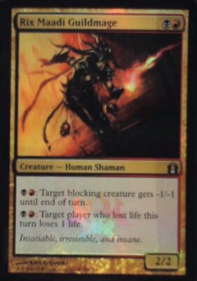 Rix Maadi Guildmage - Return to Ravnica: #192, MTG - Foil Nm R246