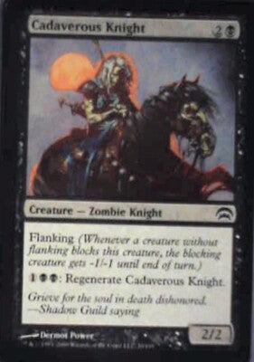 Cadaverous Knight - Planechase: #20, Magic: The Gathering Lp R234