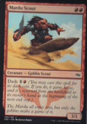 Mardu Scout - Fate Reforged: #108, Magic: The Gathering Nm R213