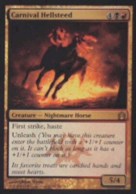 Carnival Hellsteed - Return to Ravnica: #147, Magic: The Gathering Lp R209