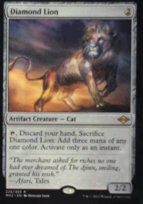 Diamond Lion - Modern Horizons 2: #225, Magic: The Gathering Nm R204