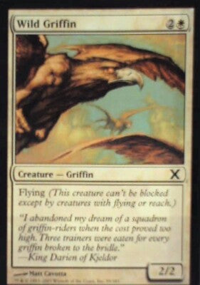 Wild Griffin - 10th Edition: #59, Magic: The Gathering Lp R97
