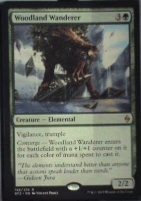 Woodland Wanderer - Battle for Zendikar: #198, Magic: The Gathering Nm R235