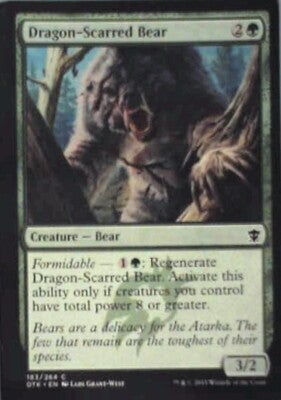 Dragon-Scarred Bear - Dragons of Tarkir: #183, Magic: The Gathering Nm R243
