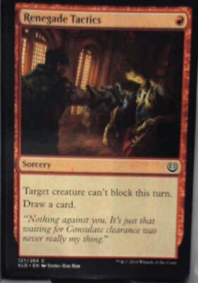 Renegade Tactics - Kaladesh: #127, Magic: The Gathering Nm R120