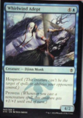 Whirlwind Adept - Khans of Tarkir: #63, Magic: The Gathering Nm R244