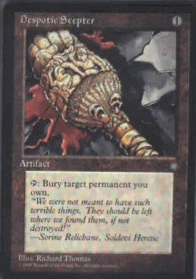 Despotic Scepter - Ice Age: #316, Magic: The Gathering Nm R83