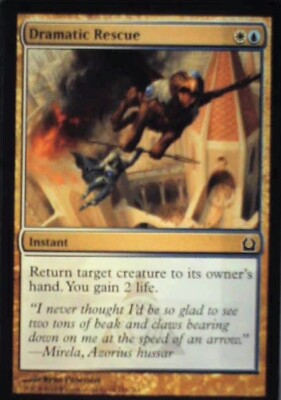 Dramatic Rescue - Return to Ravnica: #156, Magic: The Gathering Nm R74
