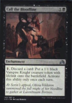 Call the Bloodline - Shadows over Innistrad: #103, Magic: The Gathering Nm R160