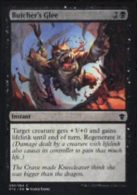 Butcher's Glee - Dragons of Tarkir: #90, Magic: The Gathering Nm R213