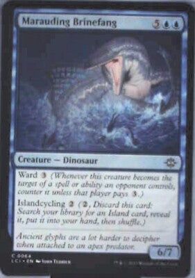 Marauding Brinefang - The Lost Caverns of Ixalan: #64, MTG Nm R186