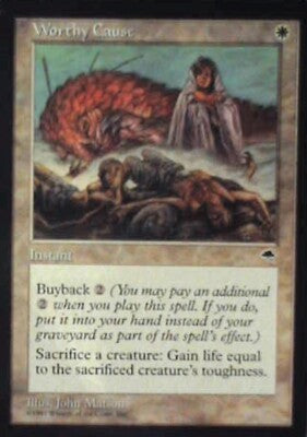 Worthy Cause - Tempest: #53, Magic: The Gathering Nm R95