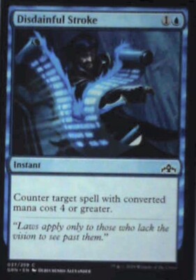 Disdainful Stroke - Guilds of Ravnica: #37, Magic: The Gathering Nm R160