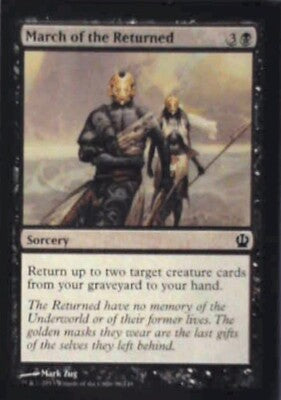 March of the Returned - Theros: #96, Magic: The Gathering Nm R219