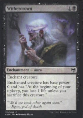 Withercrown - Kaldheim: #119, Magic: The Gathering Nm R169