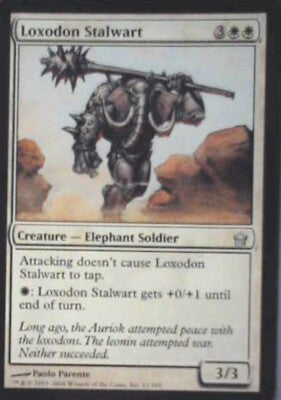 Loxodon Stalwart - Fifth Dawn: #11, Magic: The Gathering Nm R228