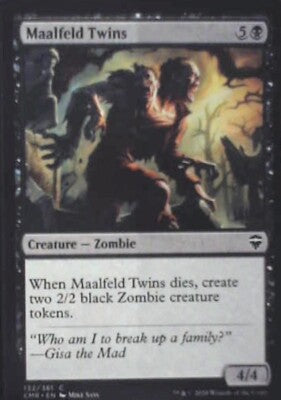 Maalfeld Twins - Commander Legends: #132, Magic: The Gathering Nm R168
