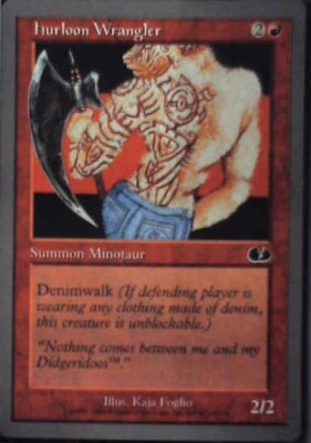 Hurloon Wrangler - Unglued: #46, Magic: The Gathering Nm R110