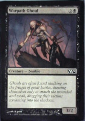 Warpath Ghoul - Magic 2012 (M12): #117, Magic: The Gathering Nm R178
