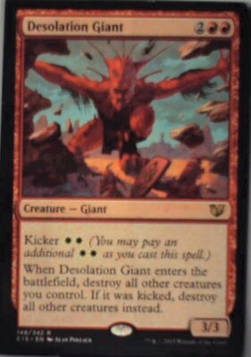 Desolation Giant - Commander 2015: #148, Magic: The Gathering Nm R158