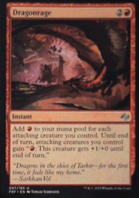 Dragonrage - Fate Reforged: #97, Magic: The Gathering Nm R241